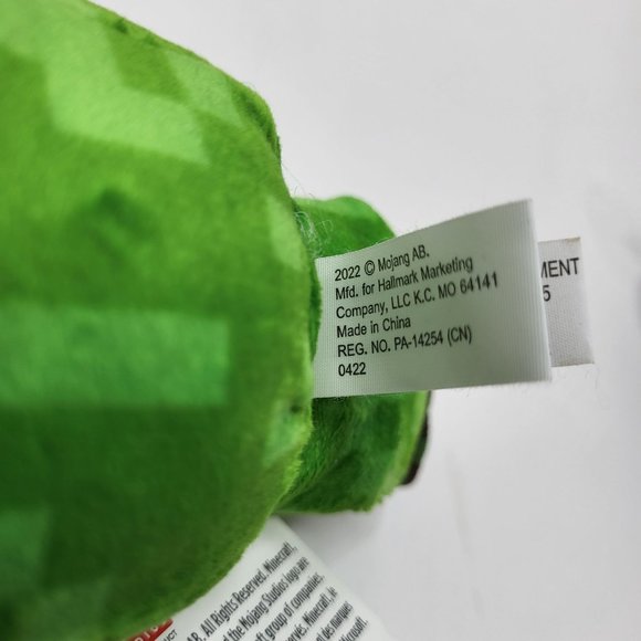 Hallmark Small Stars Ornament Minecraft Creeper 4” Mojang New w/ Tags Toy - Picture 8 of 8